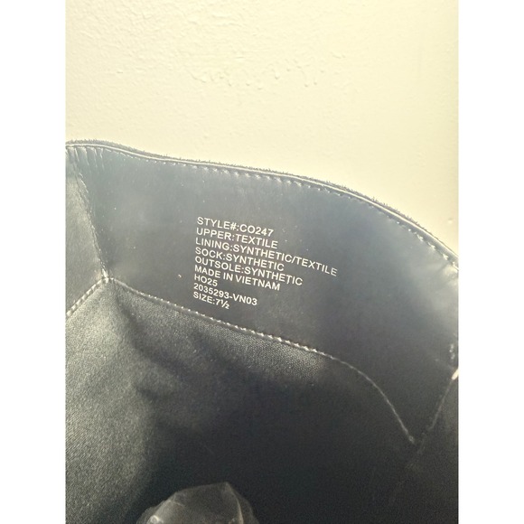 J.Crew Knee-high heeled boots Black 7.5 - Picture 7 of 8